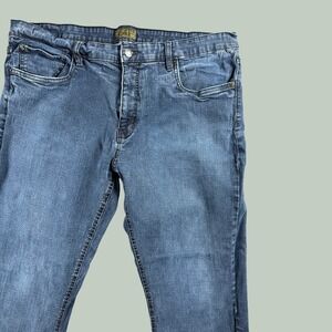 Urban Star Jeans Men 42x30 Blue Relaxed Fit Stretch Straight 02513692CD Denim